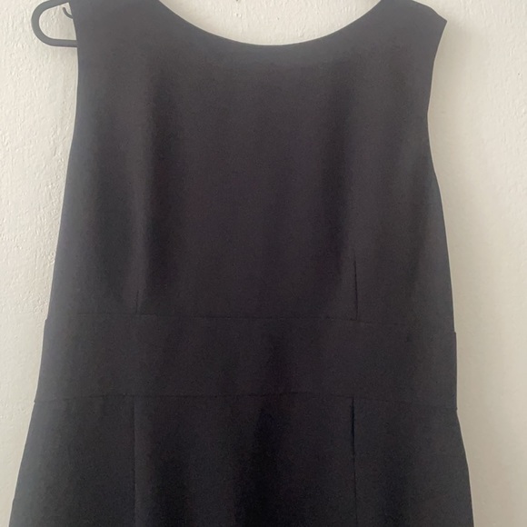 Ann Taylor Loft Black Sleeveless Dress Size 14 - Picture 2 of 7